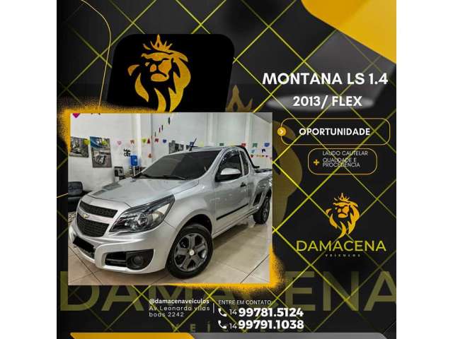 Chevrolet Montana 2013 1.4 mpfi ls cs 8v flex 2p manual