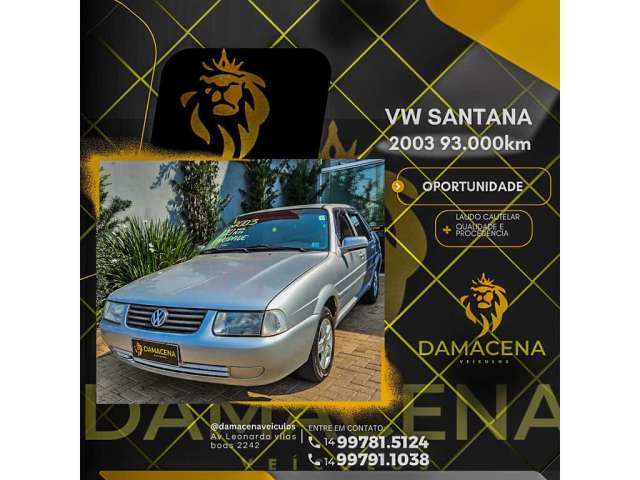 Volkswagen Santana 2003 1.8 mi comfortline 8v álcool 4p manual