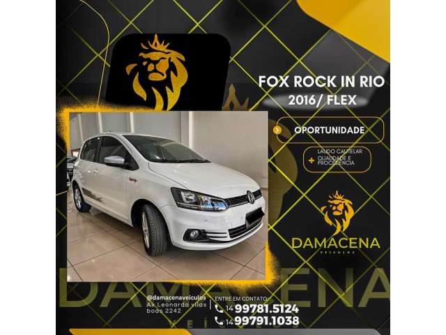 Volkswagen Fox 2016 1.6 mi rock in rio 8v flex 4p manual