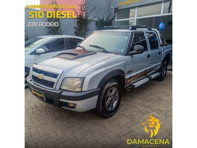 Chevrolet S10 2011 2.8 rodeio 4x2 cd 12v turbo electronic intercooler diesel 4p manual