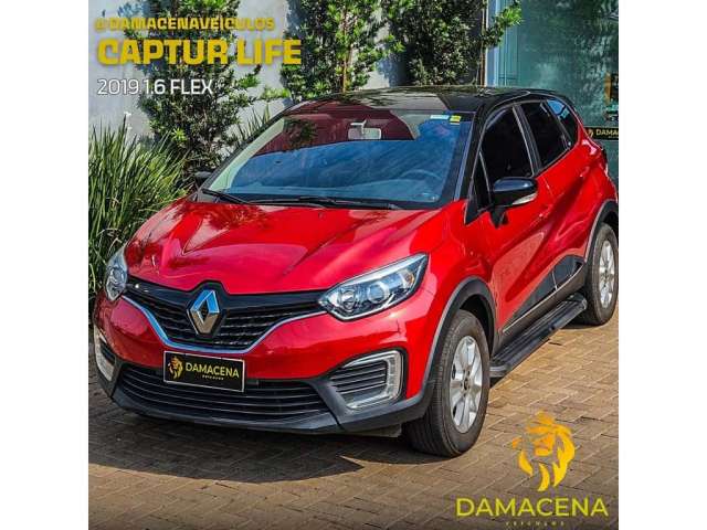 Renault Captur 2019 1.6 16v sce flex life x-tronic