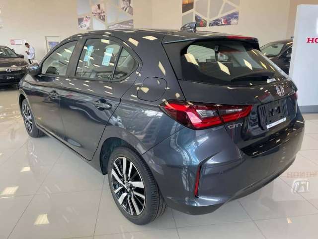 Honda City Hatchback EXL 1.5 Flex 16V Aut. - Cinza - 2024/2024