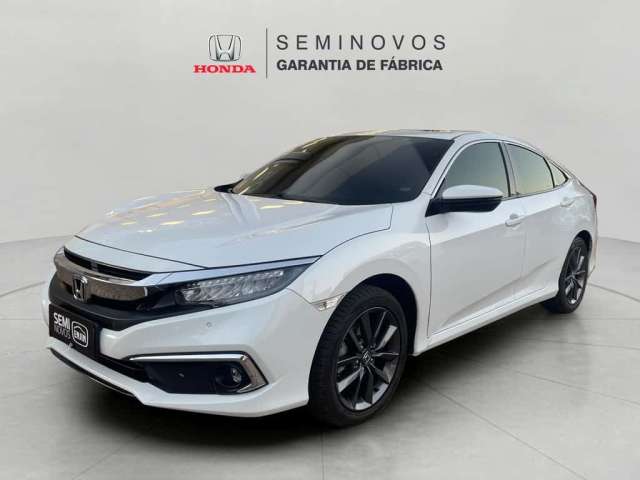 Honda Civic Sedan TOURING 1.5 Turbo 16V Aut.4p - Branca - 2021/2021