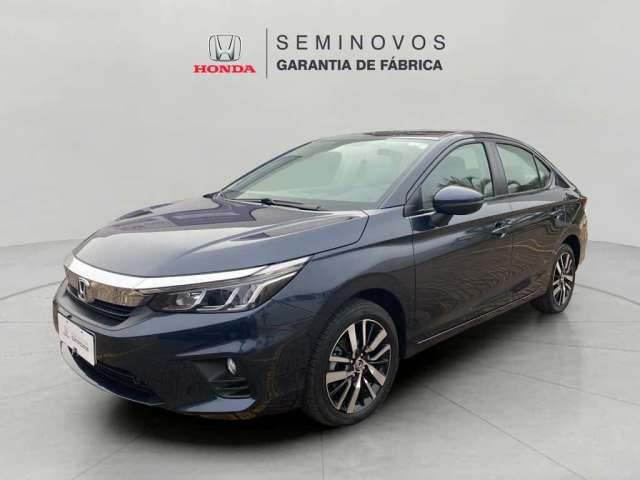 Honda City Sedan EX 1.5 Flex 16V 4p Aut.  - Azul - 2022/2023