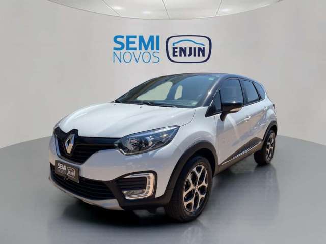 Renault Captur Intense 1.6 16V Flex 5p Aut.  - Branca - 2019/2020