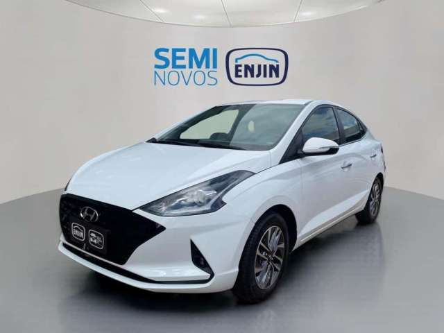 Hyundai HB20S Diamond 1.0 TB Flex 12V Aut.  - Branca - 2020/2021