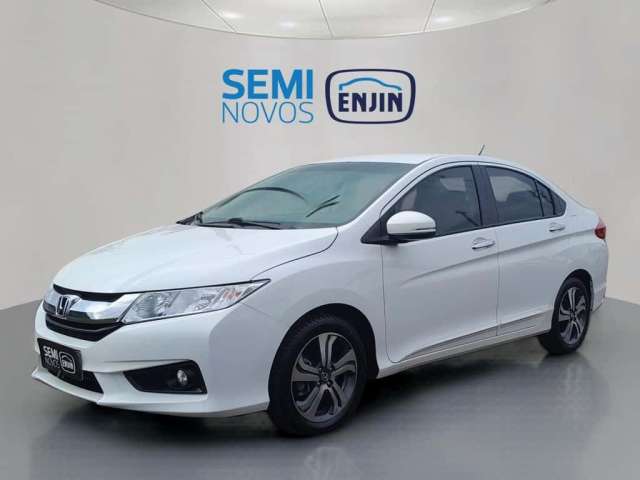 Honda City Sedan EX 1.5 Flex 16V 4p Aut.  - Branca - 2015/2015