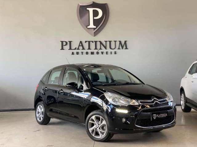 Citroën C3 Tendance 1.5 Flex 8V 5p Mec.  - Preta - 2014/2015