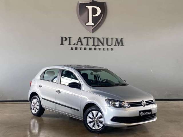 Volkswagen Gol /NOVO GOL 1.0 CITY - Prata - 2013/2014