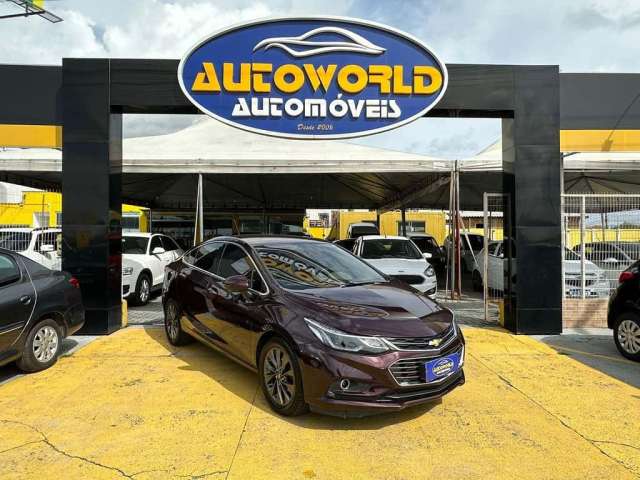 Chevrolet Cruze LTZ 1.4 16V Turbo Flex 4p Aut. - Vermelha - 2017/2018