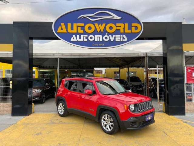 Jeep Renegade Longitude 1.8 4x2 Flex 16V Aut.  - Vermelha - 2015/2016