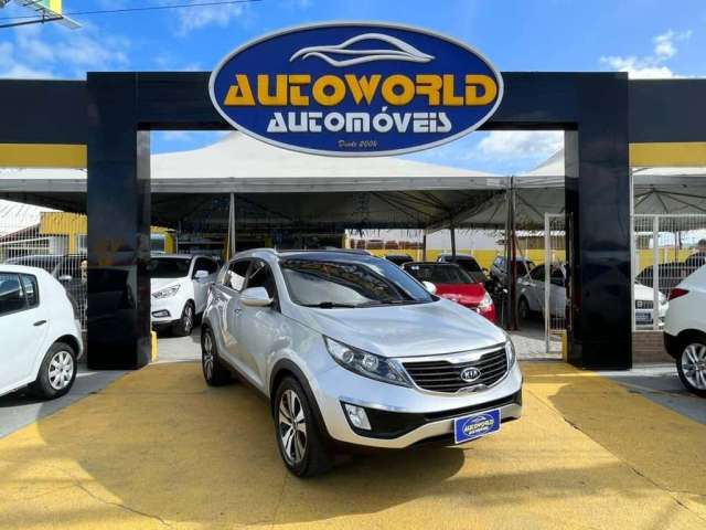 Kia Sportage EX 2.0 16V/ 2.0 16V Flex Aut.  - Prata - 2012/2013