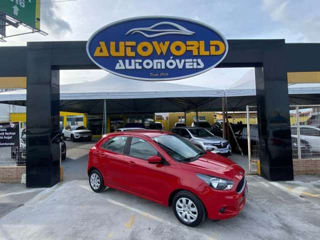 Ford KA SE 1.0 HA B - Vermelha - 2018/2018