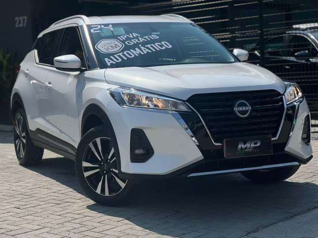 Nissan Kicks Exclusive 1.6 16V Flex Aut. - Branca - 2024/2024