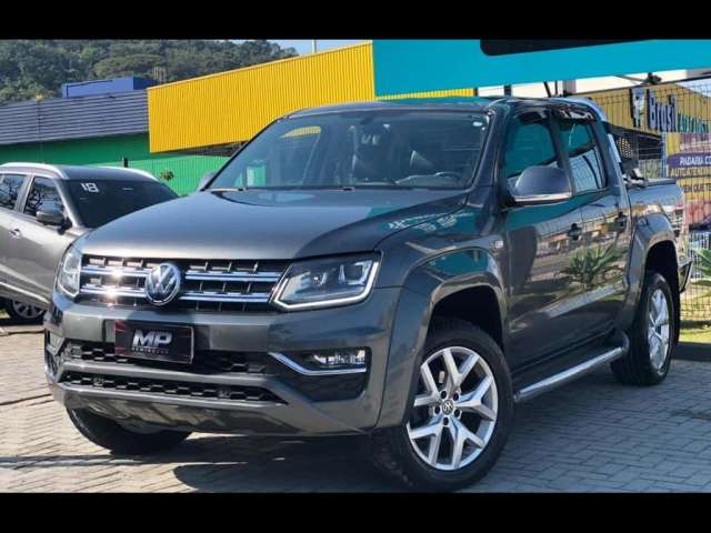 Volkswagen Amarok High.CD 2.0 16V TDI 4x4 Dies. Aut  - Cinza - 2018/2019