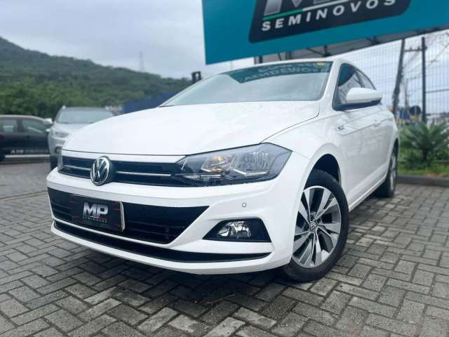 Volkswagen Polo Comfort. 200 TSI 1.0 Flex 12V Aut.  - Branca - 2018/2019