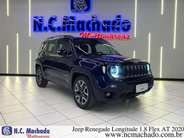 JEEP RENEGADE 1.8 16V FLEX LONGITUDE 4P AUTOMATICO 2020