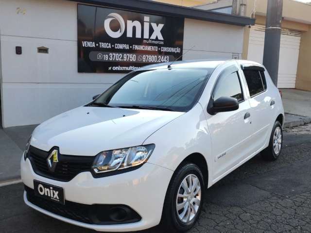 Sandero Authentique 1.0 Flex 2016 Completo 