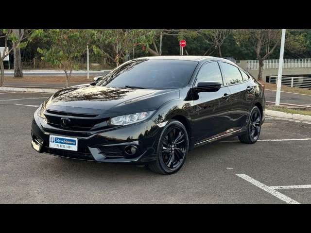 Honda Civic EXL CVT - Preta - 2017/2017