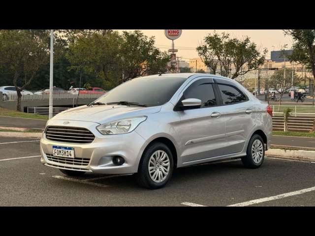 Ford KA 1.5 Sedan SE Plus 12V Flex 4p Mec.  - Prata - 2014/2015