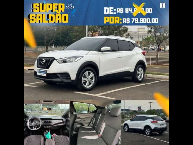 Nissan Kicks S DRCT CVT - Branca - 2019/2020