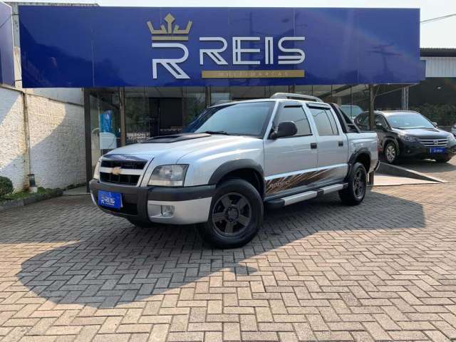 Chevrolet S-10 Pick-up RODEIO 2.8 TDI 4x4 CD Dies.  - Prata - 2010/2011