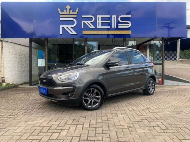 Ford KA 1.5 FreeStyle 12V Flex 5p Aut.  - Cinza - 2019/2019