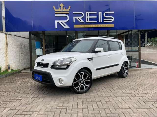 Kia Soul 1.6/ 1.6 16V FLEX Aut.  - Branca - 2012/2013