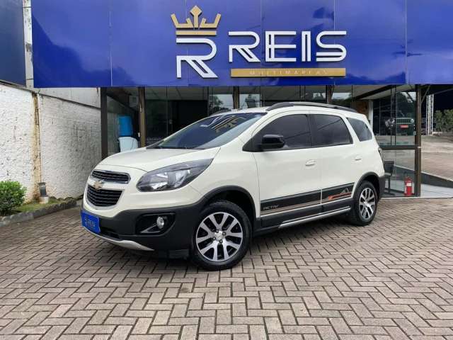 Chevrolet Spin ACTIV 1.8 8V Econo. Flex 5p Aut.  - Branca - 2017/2018