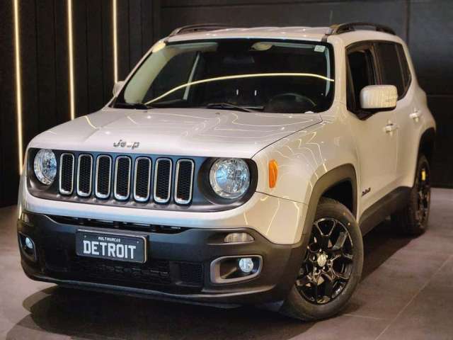 Jeep Renegade  RENEGADE - 1.8 16V FLEX LONGITUDE 4P AUTOMÁTICO - Prata - 2016/2017