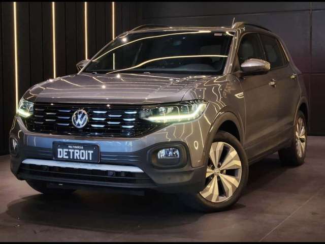 Volkswagen T-Cross VOLKSWAGEN - T-CROSS 1.0 200 TSI TOTAL FLEX AUTOMÁTICO - Cinza - 2019/2020