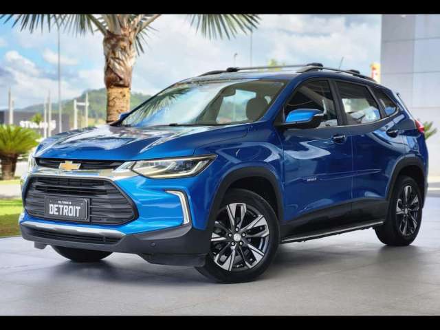 Chevrolet Tracker CHEVROLET - TRACKER 1.2 TURBO FLEX PREMIER AUTOMÁTICO - Azul - 2020/2021