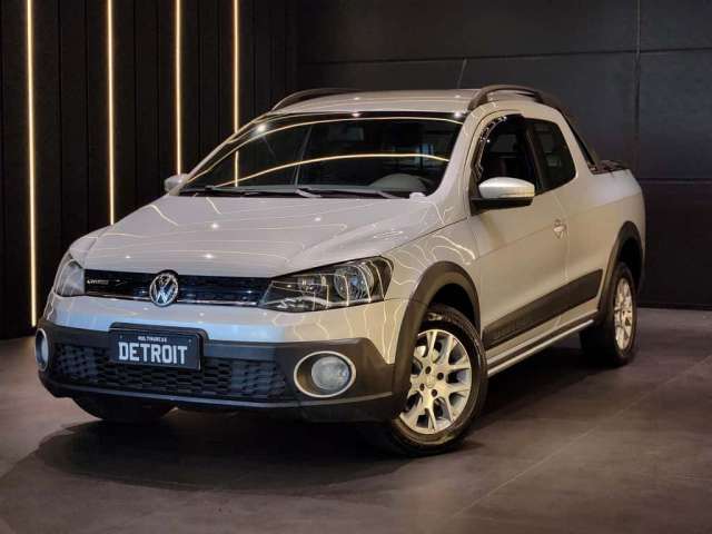 Volkswagen Saveiro VOLKSWAGEN - SAVEIRO 1.6 CROSS CD 16V FLEX 2P MANUAL - Prata - 2015/2016