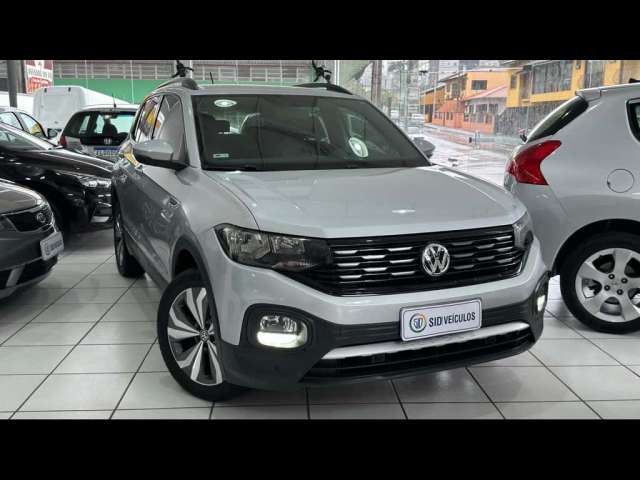 Volkswagen T-Cross Comfor. 200 TSI 1.0 Flex 5p Aut.  - Prata - 2019/2020