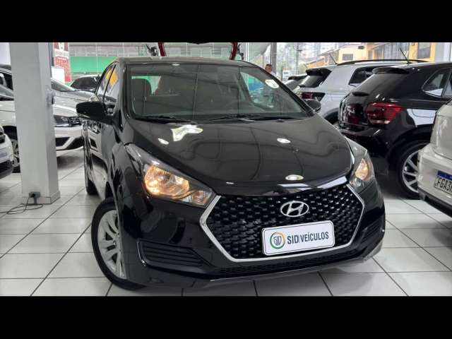 Hyundai HB20 1.0M COMFOR - Preta - 2018/2019