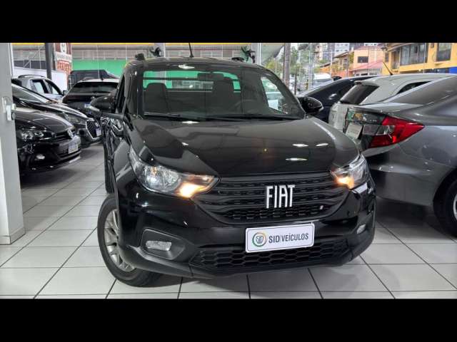 Fiat Strada Freedom 1.3 Flex 8V  CS Plus  - Preta - 2021/2021