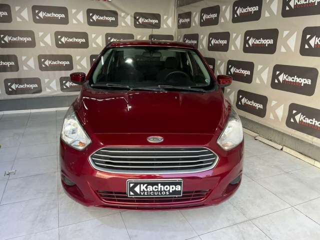 Ford KA 1.5 Sedan SE 12V Flex 4p Mec.  - Vermelha - 2014/2015