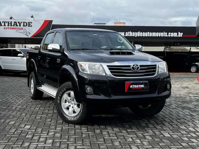 Toyota Hilux /  CD4X4 SRV - Preta - 2013/2013