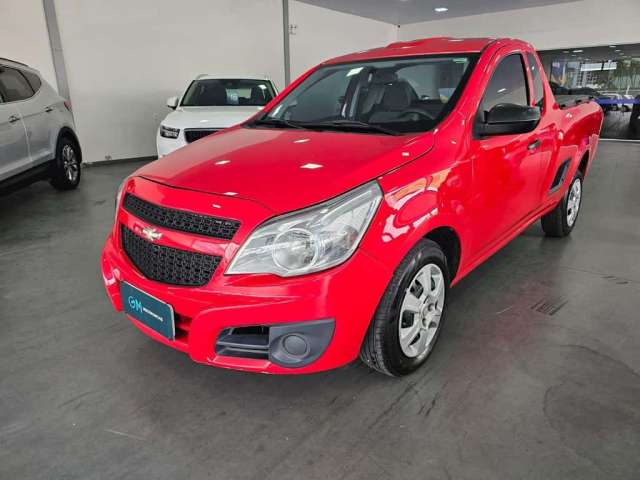 Chevrolet Montana LS 1.4 ECONOFLEX 8V 2p  - Vermelha - 2016/2017