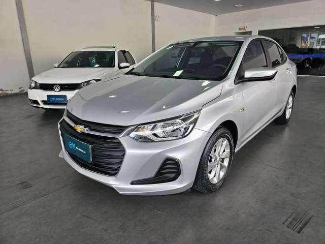 Chevrolet Onix SEDAN Plus LT 1.0 12V Flex 4p Mec.  - Prata - 2022/2023