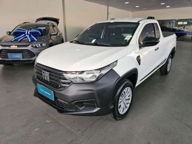 Fiat Strada Endurance 1.4 Flex 8V CS Plus  - Branca - 2022/2022