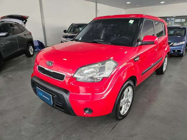 Kia Soul 1.6 16V FLEX Mec.  - Vermelha - 2010/2011