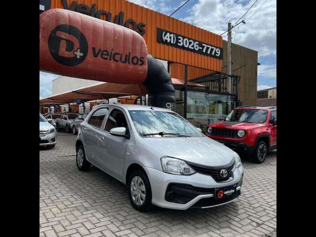 TOYOTA ETIOS 1.3 X 16V FLEX 4P AUTOMATICO 2018