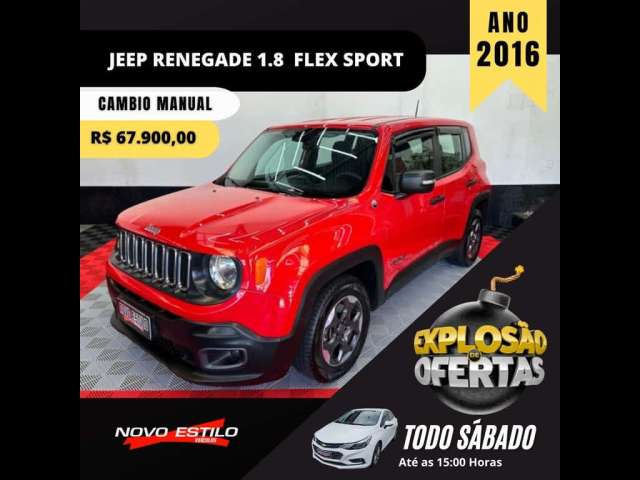 Renegade 1.8 4x2 Flex 16V Mec.