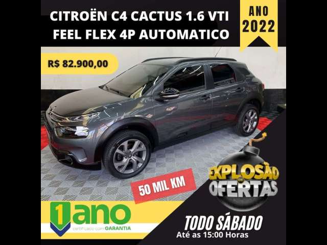 C4 CACTUS FEEL 1.6 16V Flex Aut.