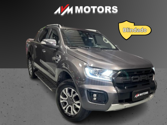 **Blindado-Leilão** Ford Ranger 3.2 Limited 4x4 Cd Aut