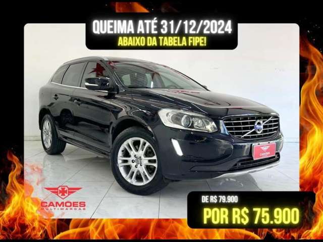 Xc60 2.0 T5 Dynamic 2015 Bancos em couro, impecável!