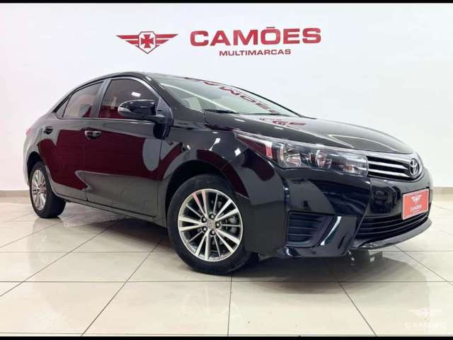 Corolla 1.8 Gli Cvt 2017 Impecável, Bancos em couro!