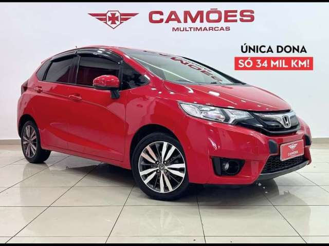 Fit 1.5 Exl Cvt 2015 impecável! Baixo km!