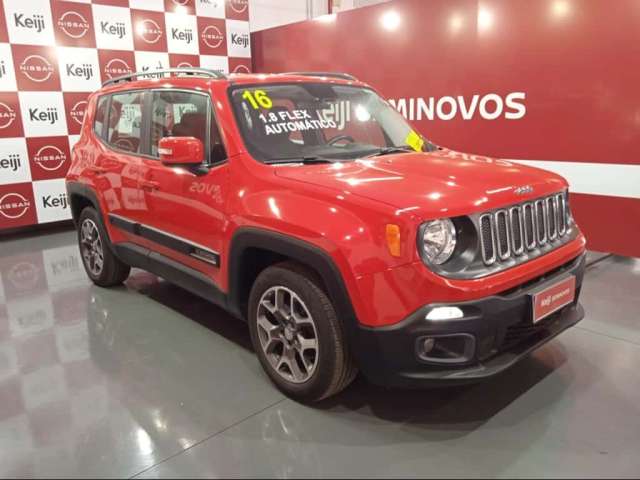 JEEP RENEGADE 1.8 16V FLEX LONGITUDE 4P AUTOMÁTICO